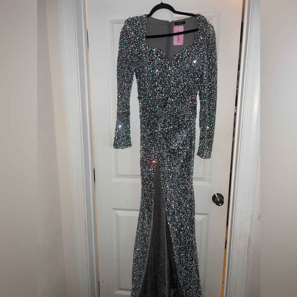 Floor length gown